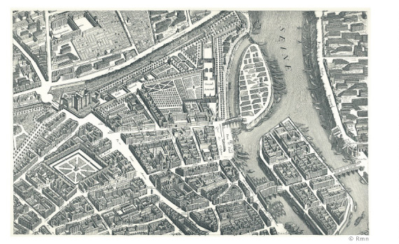 Plan de Paris […] dit «Plan de Turgot» (dét.), 1734-1739