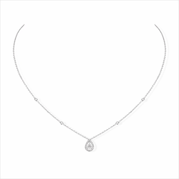 Collier joy diamant poire