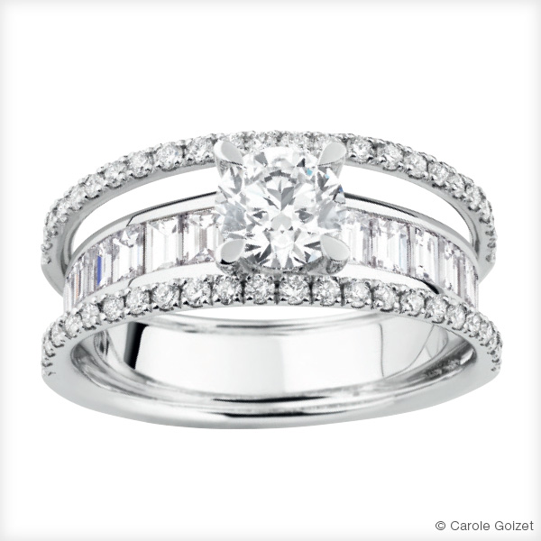 Bague « Conte de fée » Or blanc et diamants