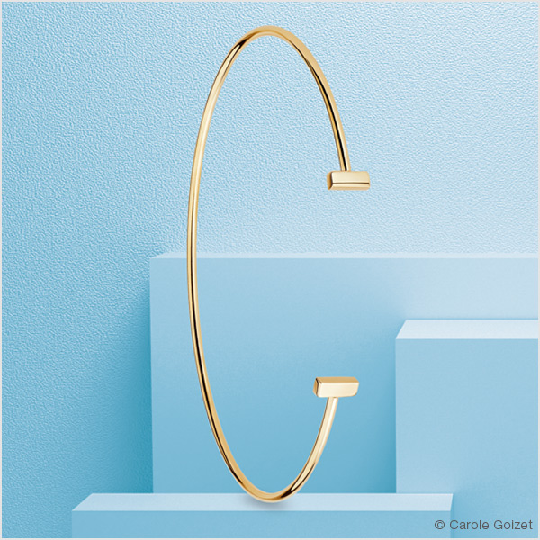 Bracelet « Cuba » or jaune