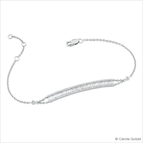 Bracelet « Destinée » Or blanc et diamants