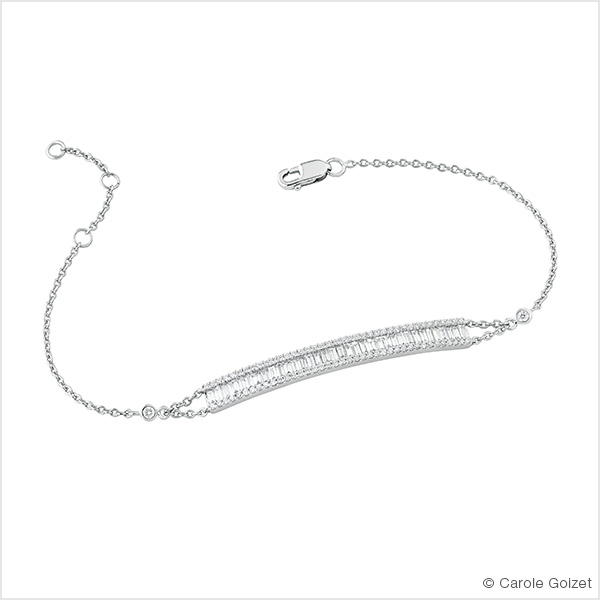 Bague « Carla » Or rose saphirs multicolores et diamants