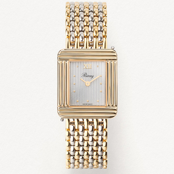 Ma Première - Acier & Or jaune - Argenté, 1 chiffre romain et index dorés