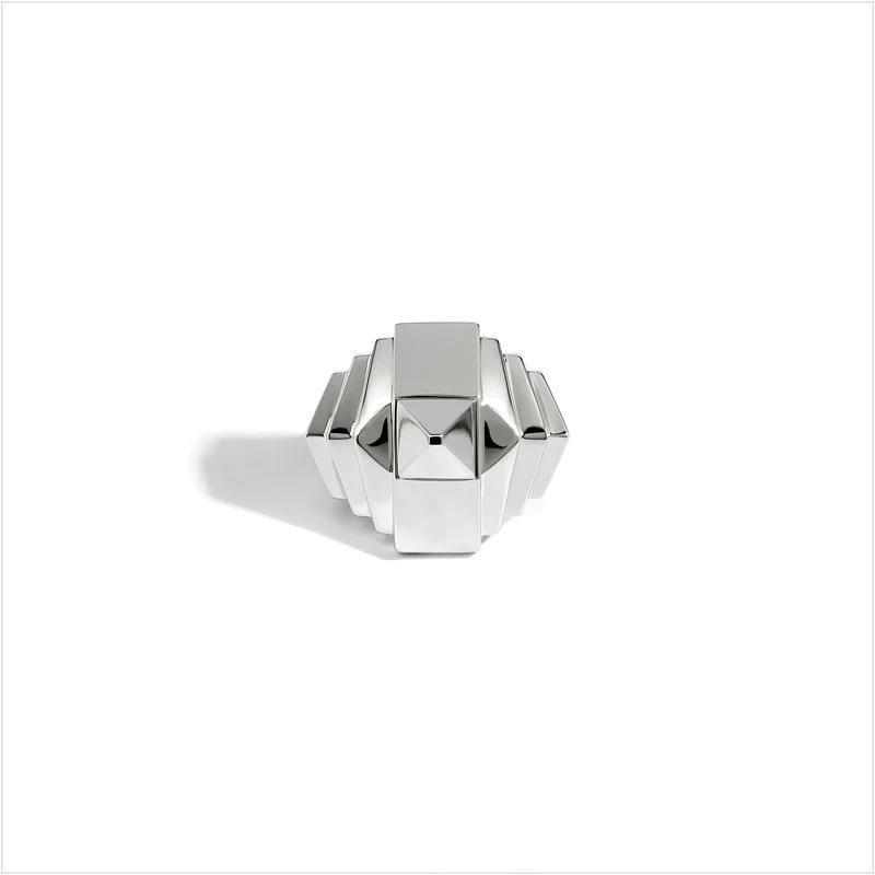 Bague Rockaway Pyramide en argent