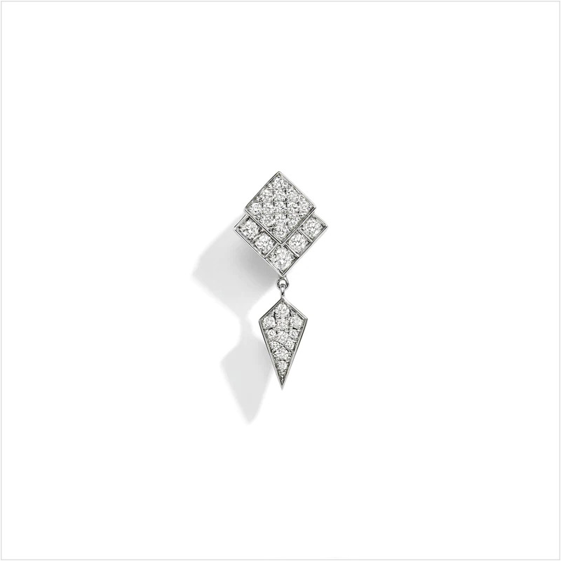 Boucle d'oreille Stairway en argent