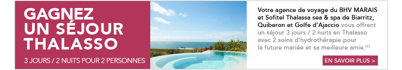 Gagnez un séjour Thalasso
