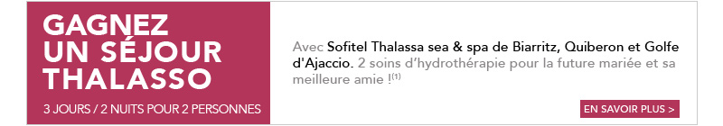 Gagnez un séjour Thalasso