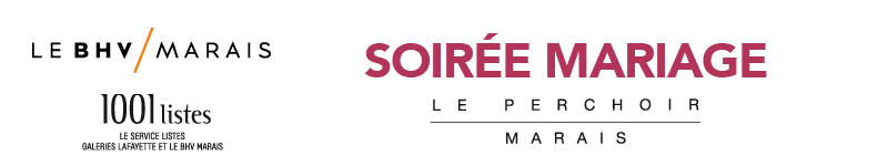 1001 listes - Soirée mariage au Perchoir du BHV Marais