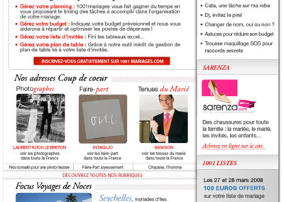 1001mariages Newsletter Outils A