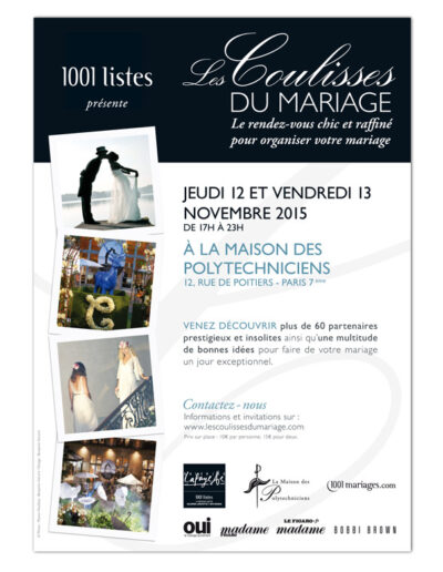 Coulisses du Mariage Affiche A