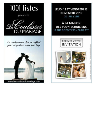 Coulisses du Mariage Animation B