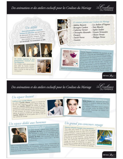 Coulisses du Mariage Dossier de Presse B