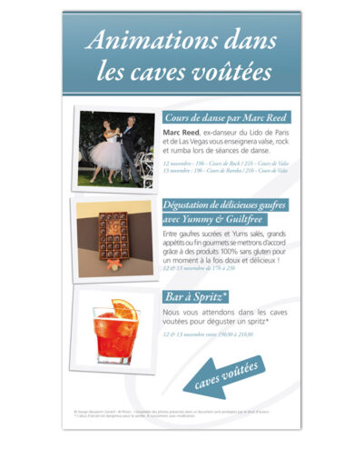 Coulisses du Mariage Signalétique Animations