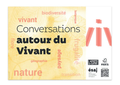 Programme Conversation autour du vivant à l'Académie du Climat 2021
