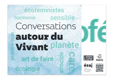 Programme Conversation autour du vivant à l'Académie du Climat 2022
