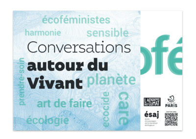 Programme Conversation autour du vivant à l'Académie du Climat 2022
