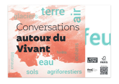Programme Conversation autour du vivant à l'Académie du Climat 2023