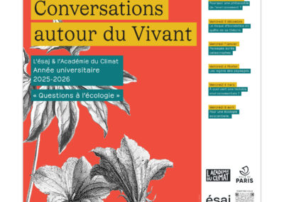 Programme Conversation autour du vivant à l'Académie du Climat 2025